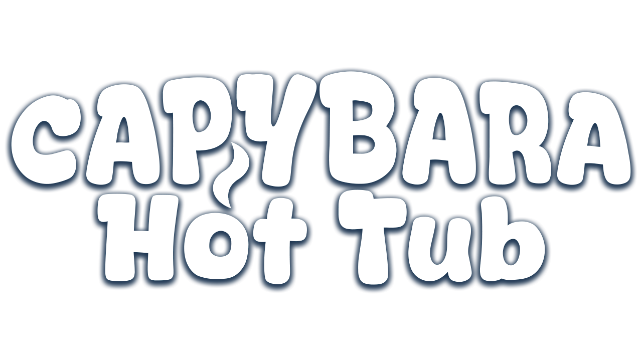 Capybara Hot Tub Logo